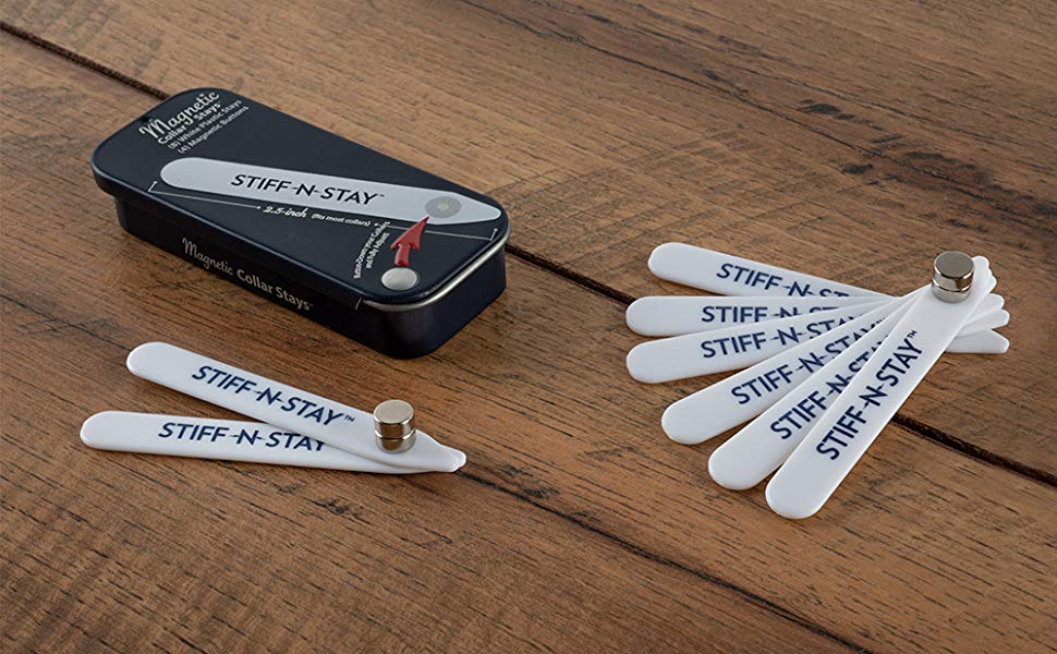 magnetic collar stays