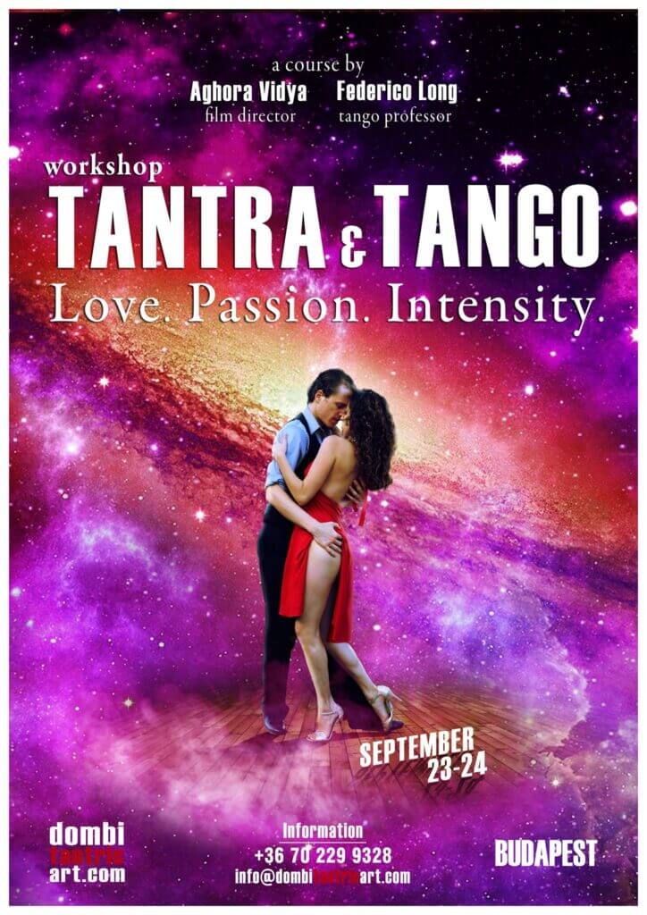 Tantra & Tangó workshop plakát 2017-ből. Forrás: Tantratango FB